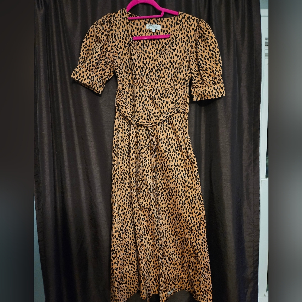 Leopard Print Women's Dress